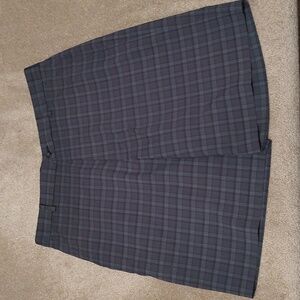Men's Slazenger plaid golf shorts